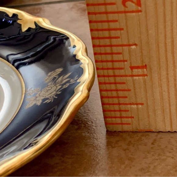 Vintage 10 Reichenbach Echo Kobalt Blue/Gold Plates - Picture 6 of 14